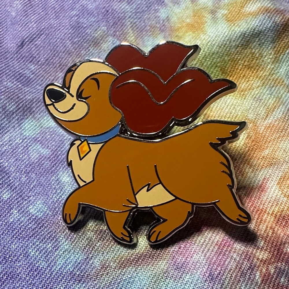 ✨ Disney Mystery Pin - Disney Dogs - Lady from Lady and the Tramp